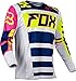 Fox Racing 180 Falcon Youth Boys Off-Road Motorcycle Jerseys - Navy/White/X-Large