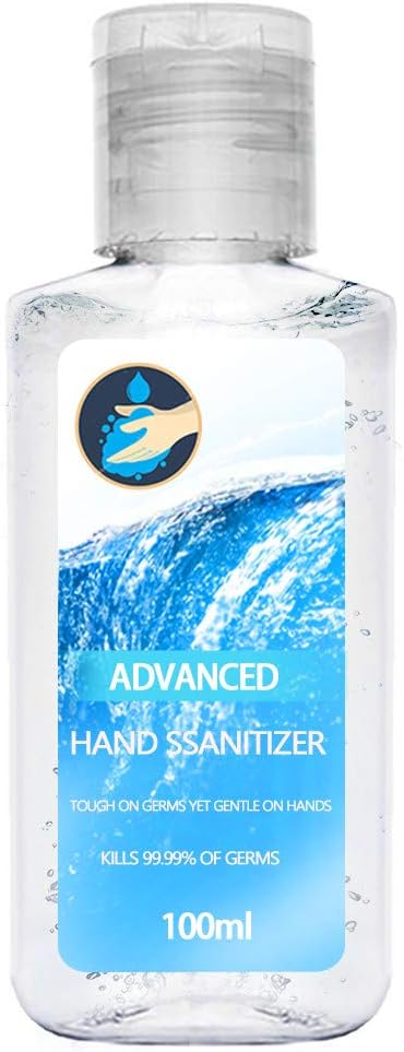 JunLai888 3.4oz/100ML Portable No-wash Quick-Drying Dvanced Hand Soap Soothing Gel Hand Lotion Hand Soap Gel for Home Bathroom Office Car