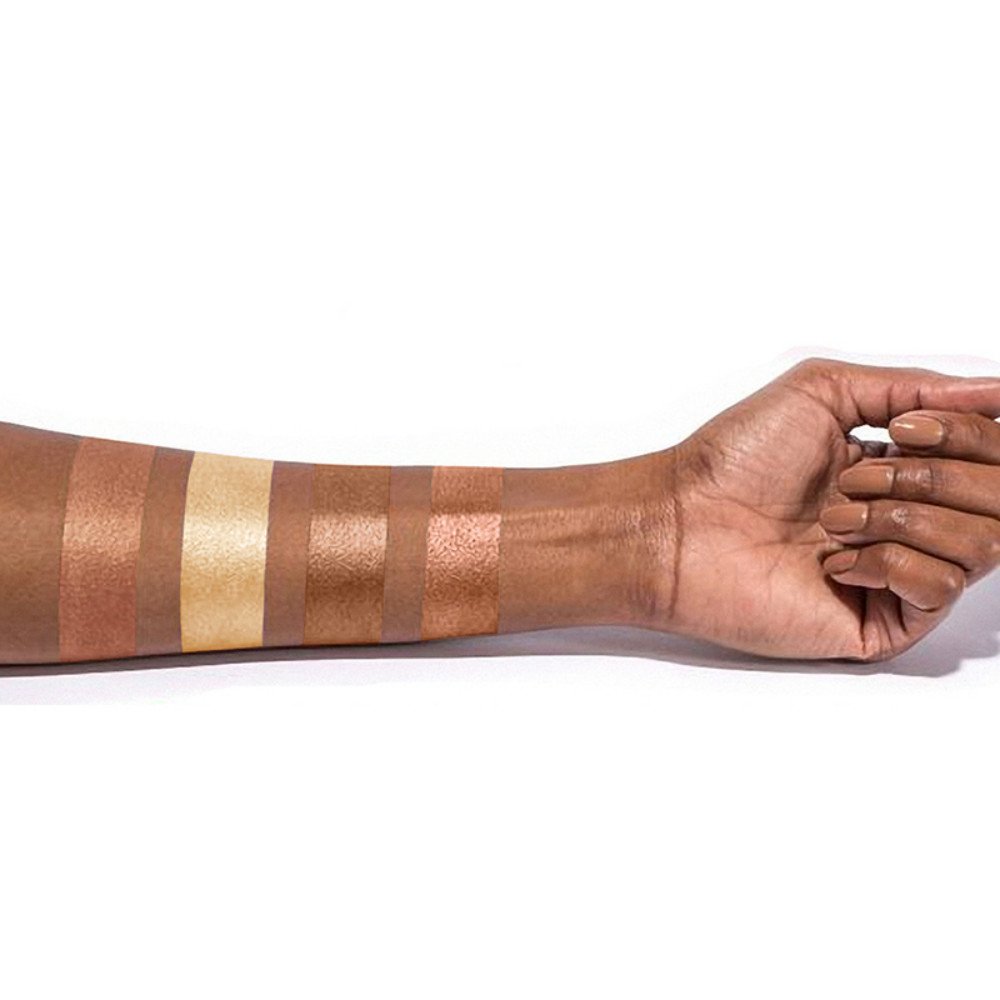 vinmax 4-Color Repair Capacity High-Pearl Powder Matte Powder,Powder Palette Cosmetics Cream Contour & Highlighting Makeup Kit 0.5 Oz-1#