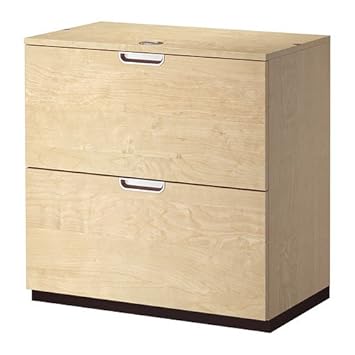 Ikea Galant Drawer Unit With Drop File Storage Birch Veneer