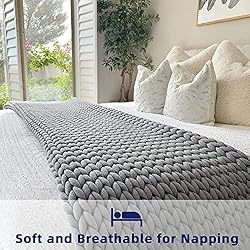 Zonli Cooling Weighted Blanket 20lbs Queen/King