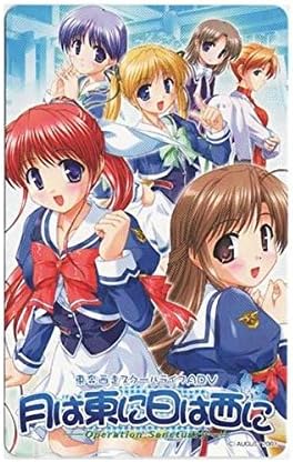 Amazon 天ヶ崎美琴 藤枝保奈美 他 Illust べっかんこう 月は東に日は西に August 50度数 テレカ アニメ 萌えグッズ 通販