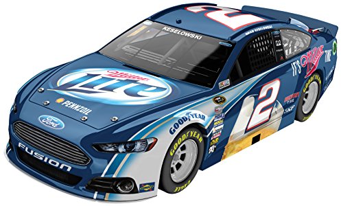 Brad Keselowski #2 Miller Lite 2014 Ford Fusion NASCAR Diecast Car, 1:24 Scale HOTO