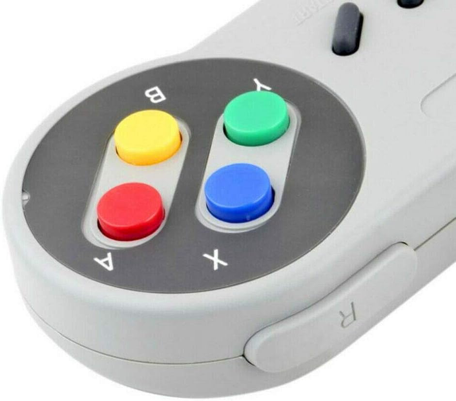 2 Packs Replacement Controller Gamepad for SNES, Game Controller Compatible with Original Super Nintendo Game Entertainment System: Home Audio & Theater