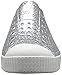 Native Shoes Unisex-Child Jefferson Junior-K Slip-On, Silver Bling/Shell White, J3 M US Little Kid