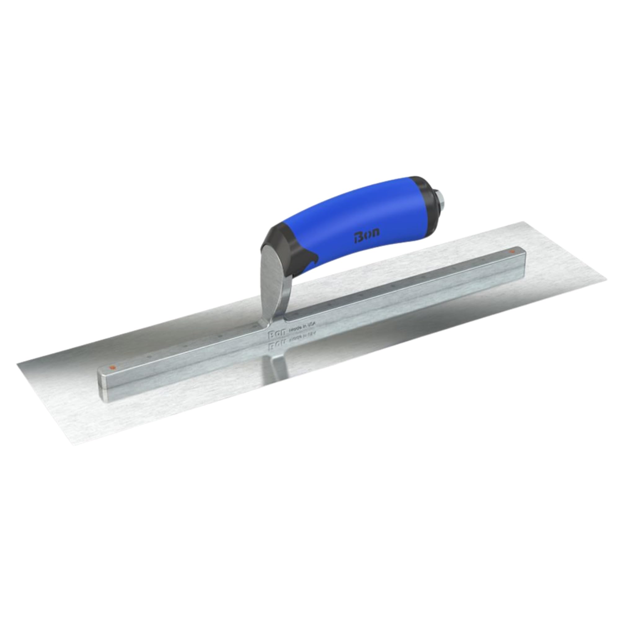 Bon 67-301 Finish Trowel - Square - Razor Stainless - 10.5 X 4.5 - Comfort Grip Handle