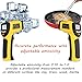 Dual Laser Infrared Thermometer, Zenic Professional Non-Contact Digital Temperature Measuring Gun with Adjustable Emissivity for Cooking/Brewing/Automobile & Industries, -50-650℃, D:S=12:1