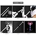 YUNLIGHTS 4pcs Solar Garden Lights Outdoor Garden Stake Lights Multi-color Changing LED Solar Lights with Purple LED Light Stake for Garden Patio Backyard Decoration (Lotus,Dandelion,Lily,Sunflower)