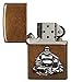 Zippo Buddha Emblem Toffee Pocket Lighter