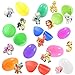 12 Toy Filled Easter Eggs With Palace Pets Toys- Ready To Fill, Hunt and Enjoy- Bright Assorted Colors- Includes Favorite Characters Figurines Like Pumpkin, Petite, and Dreamy- Perfect As Party Favors