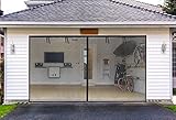 Garage Screen Doors for 1 Car Garage-9x7ft