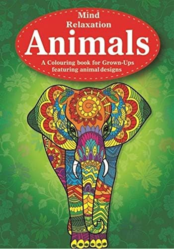 BG A4 Adult Anti-Stress Colouring Book Set of 4 Books - Flowers, Patterns, Animals & Birds, Multicolor - Image 4