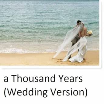 A Thousand Years Instrumental Wedding Version By Sherrod Brown On Amazon Music Amazon Com