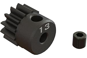 ARRMA 13T 0.8Mod 1/8" Bore CNC Steel Pinion Gear, ARA311075