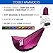Yes4All Ultra Light Hammocks - Double - Purple with Tree Strap - ²QAL0Z
