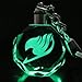 Alicenter(TM) New Fairy Tail Anime Crystal LED Light Charm Key Chain Key Ring Cosplay 1PC
