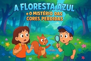 Livro O mistério da floresta azul.
