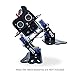 Arduino Nano DIY 4-DOF Robot Kit Sloth Learning Kit Programmable Robot Kit Dancing Robot Ultrasonic Sensor Electronic Toy with Detailed Manual