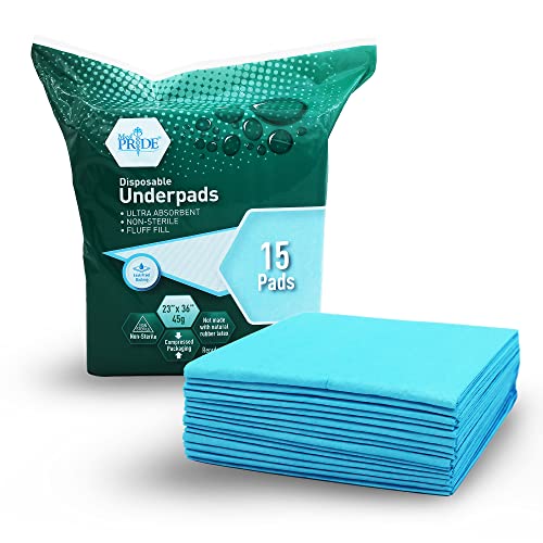Medpride Disposable Underpads 23'' X 36'' (50Count) Incontinence Pads