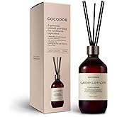 COCODOR Premium Reed Diffuser/Garden Lavender/16.9oz(500ml)/1 Pack/Fragrance Scent Essential Oil Stick Diffuser Set for Bedroom Bathroom Home Décor