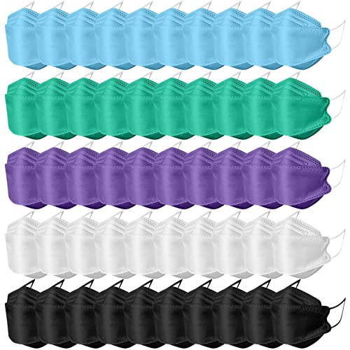 【50Packs】 KF94 Fish Mouth Type Child FourLayer Protective Kids K94