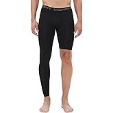 Men's Basketball Single Leg Tight Sports Pants 1/2 One Leg Compression Pants Athletic Base Layer Underwear