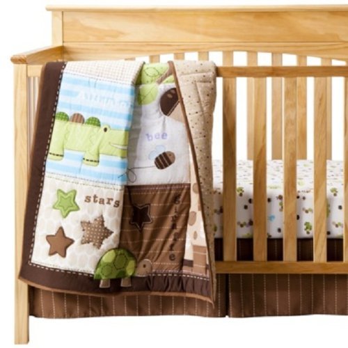 Circo Neutral 3pc Chomps Crib Set