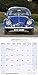VW Beetle Calendar- Calendars 2017 - 2018 Wall Calendars - Car Calendar - Automobile Calendar - Beetle 16 Month Wall Calendar by Avonside