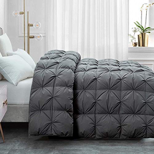 ROYALAY Luxurious 108"x98"California King Goose Down Comforter