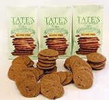 Tate's Bake Shop Gluten Free Chocolate Chip Cookies, 7oz Bag, Pack of 3