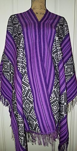 Bluebonnet Prairie handmade poncho
