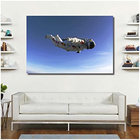 Artrend W0614 Paratrooper Sky Jumping Flying Suit Sport Cheap Photo Printing Poster 16x24 Inch