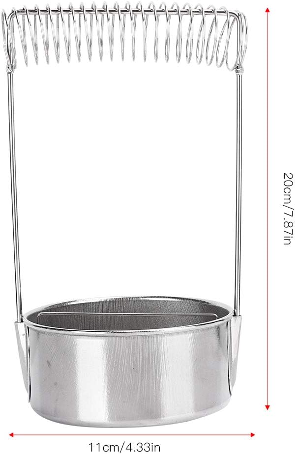 Paint Brush Washer Cleaner Stainless Steel Uncovered Cleaning Pot Oil Painting Washing Bucket Wash Pen Holder Art Supplies - Image 5