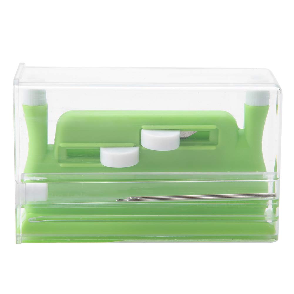 Dekaim Automatic Needle Threader, Sewing Tool, Needle Threader,Hand Threader Double Needle Threader Insertion Tool Applicator