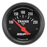 AUTO METER 2640 Z-Series Electric Transmission Temperature Gauge