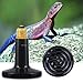 Wuhostam 100W 2 Pack Infrared Ceramic Heat Lamp,Black Reptile Emitter Bulb for Pet Coop Heater Chicken Lizard Turtle Brooder Aquarium Snake No Harm No Light