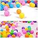 Childplaymate Pit Balls, Pack of 100 pcs Colorful Ball Soft Plastic Ocean Ball Funny Baby Kid Swim Pit Toy (100 PCS)