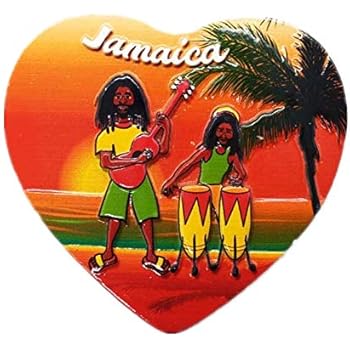 Beach Jamaica Fridge Magnet 3D Resin Handmade Craft Tourist Travel City Souvenir Collection Letter Refrigerator Sticker