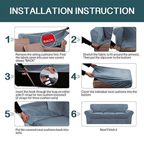 two cushion sofa slipcovers