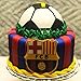 SAKOLLA Soccer Ball Cookie Cutter, Hexagon Cookie Cutter, Football Cake Decorations - 4 Sizes Biscuit Cutters/Sandwiches Cutter/Pastry Cutters