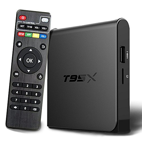 BOMIX 2017 Model  Android 6.0 TV Box, T95X Android TV Box Amlogic S905X 64 Bits and True 4K Playing