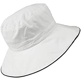 The Weather Company Waterproof Golf Hats White One Size Fits Most