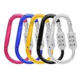2-Pack Aluminum Lock Carabiners - SupplyPro 4