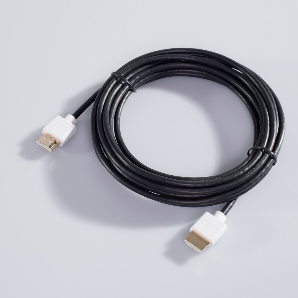 SlimHDMI 4m Eco Slim HDMI Cable (Gold Plated, 1080p, 3D, High Speed)