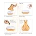 Tomshine 400ml Cool Mist Air Humidifier Ultrasonic Aroma Essential Oil Diffuser Wood-Grain 7 Color Changing Light for Office Home Bedroom Living Room Study Yoga Spa