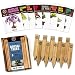 Bonsai Tree Seeds Kit - 8 Popular Varieties of Non GMO Mini Bonsai Trees, Bamboo Plant Markers, Wood Gift Box - Bonzie Tree Seed Starter Kits, Grow Bonzai Indoor Garden, Gardening Gifts Idea