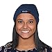 Satin Life Elastic Band Women's Soft Slouchy Satin Lined Hat Beanie Cap (Navy)