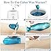 Wax Warmer Kit for Hair Removal Home Waxing with 7oz Hard Wax Beans(Chamomile) & 3.5oz Brazilian Wax & 15ml PostWax Lotion for Bikini Waxing or All Body Formula (White)