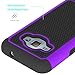 J1 2016 Case, Galaxy Amp 2 Case, Galaxy Express 3 Case, OEAGO [Shockproof] [Impact Protection] Hybrid Dual Layer Defender Protective Case Cover for Samsung Galaxy Amp 2 / J1 2016 / Express 3 - Purple