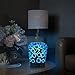 Moonsteps B16110013-01 Night Aromatherapy Ultrasonic Essential Oil Diffuser with 14 LED Color Lighting Options and Automatic shutoff 180mL-Doubles as a Cool Mist humidifier with Unique 3D Effect